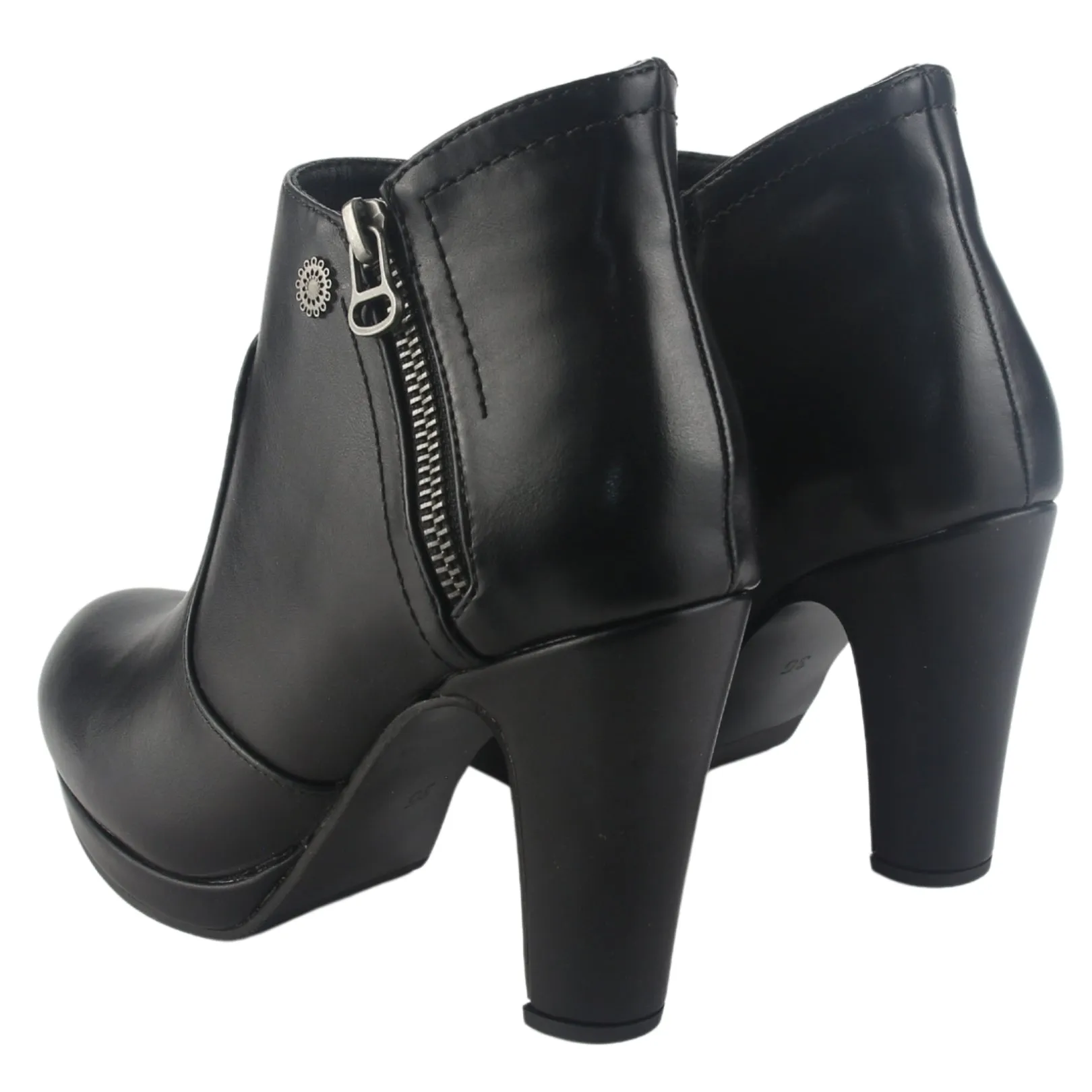 Botin Chalada Mujer Bambina-3 Negro Casual