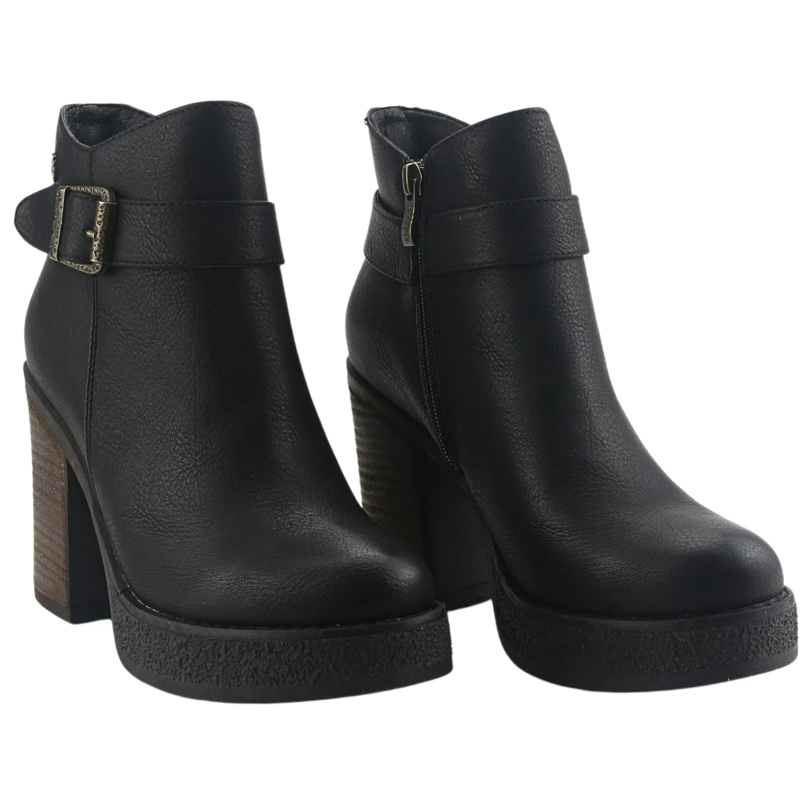 Botin Chalada Mujer Ella-15 Negro Casual