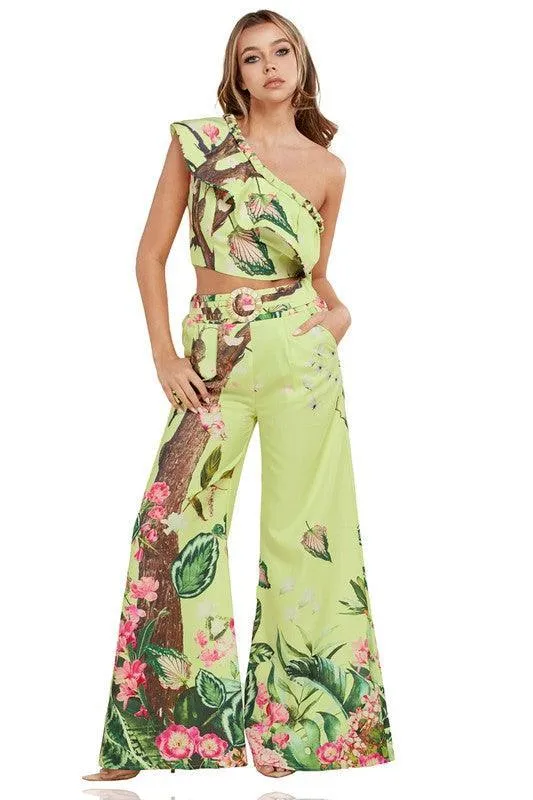 CHERRY BLOSSOM 2PC PANT SET