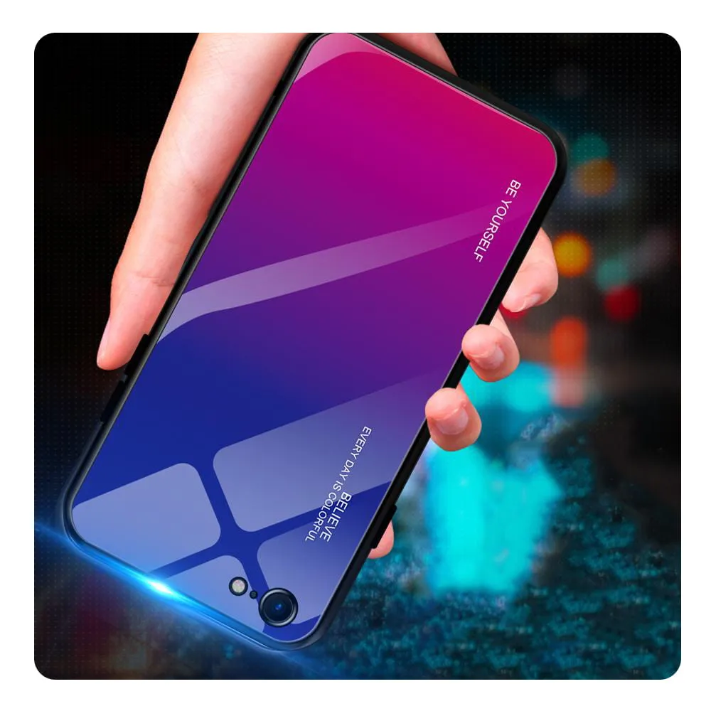Etui Gradient Glass Case - iPhone 6 Plus / 6s Plus - Warm Sunset