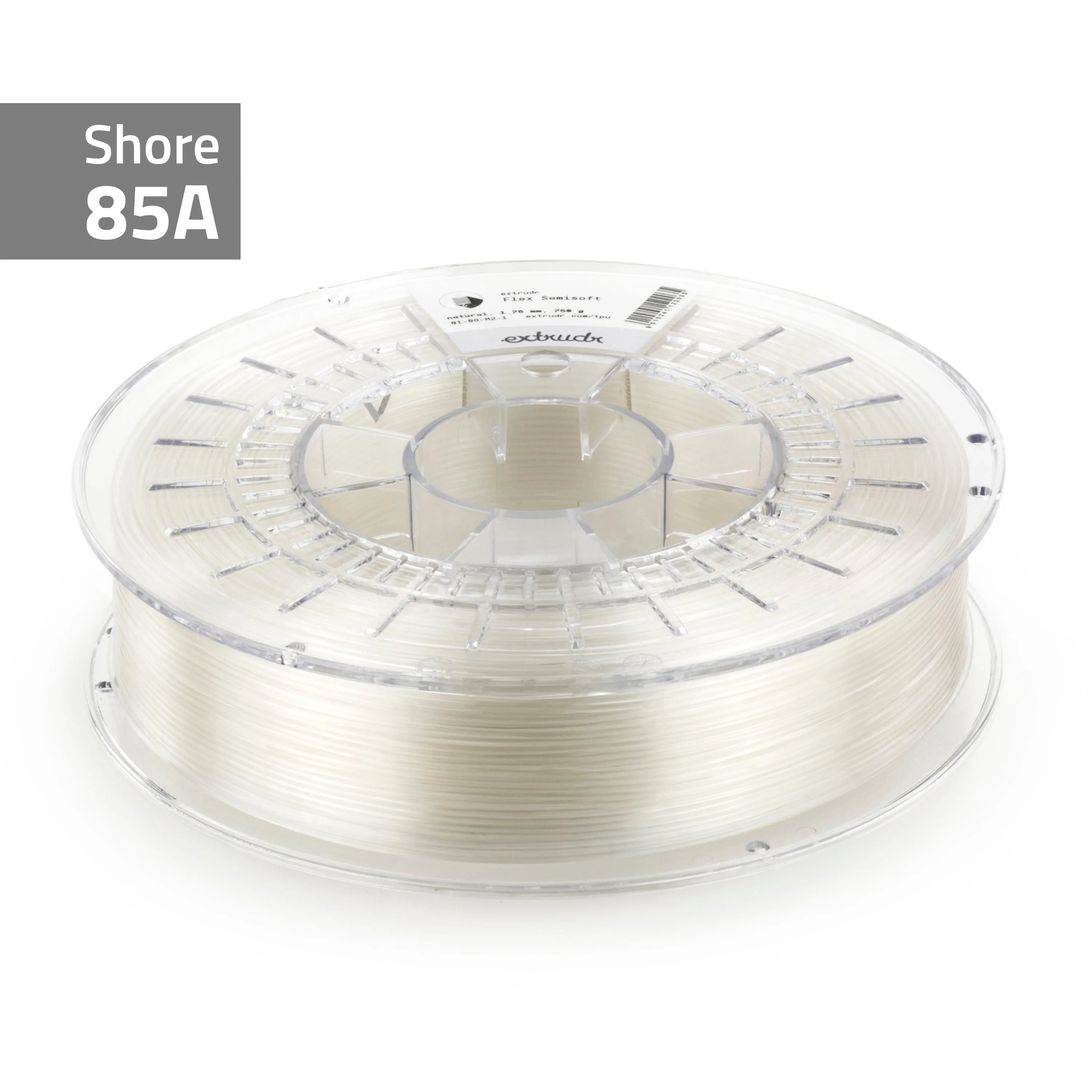 Extrudr TPU SEMISOFT - [1.75mm] (46,53€/Kg)