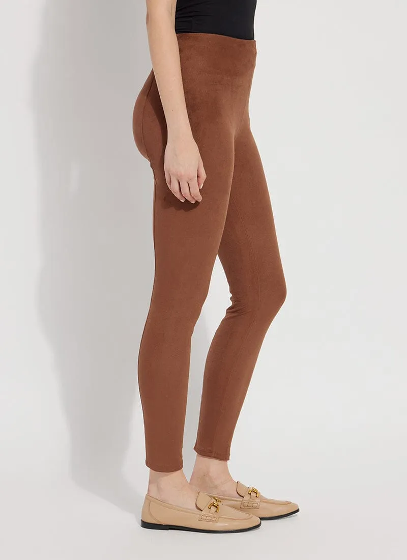 Hi Waist Suede Legging (28.5" Inseam)