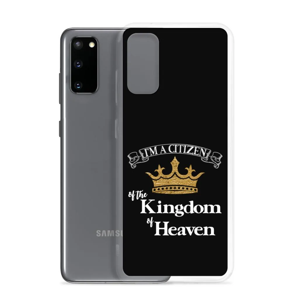I'm a Citizen, Samsung Black Case, Galaxy S10, S10e, S10 , S20, S20 , S20 Ultra, S21, S21 , S21 Ultra_White-Design