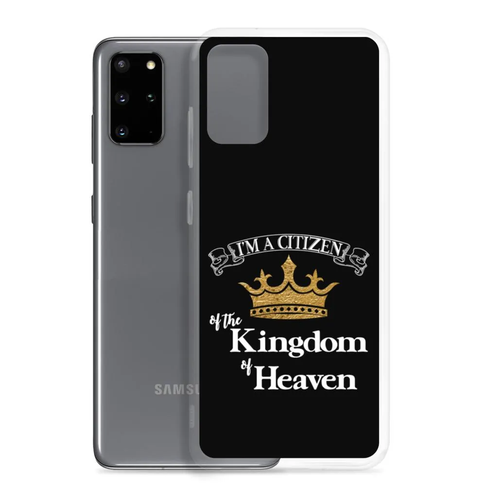 I'm a Citizen, Samsung Black Case, Galaxy S10, S10e, S10 , S20, S20 , S20 Ultra, S21, S21 , S21 Ultra_White-Design