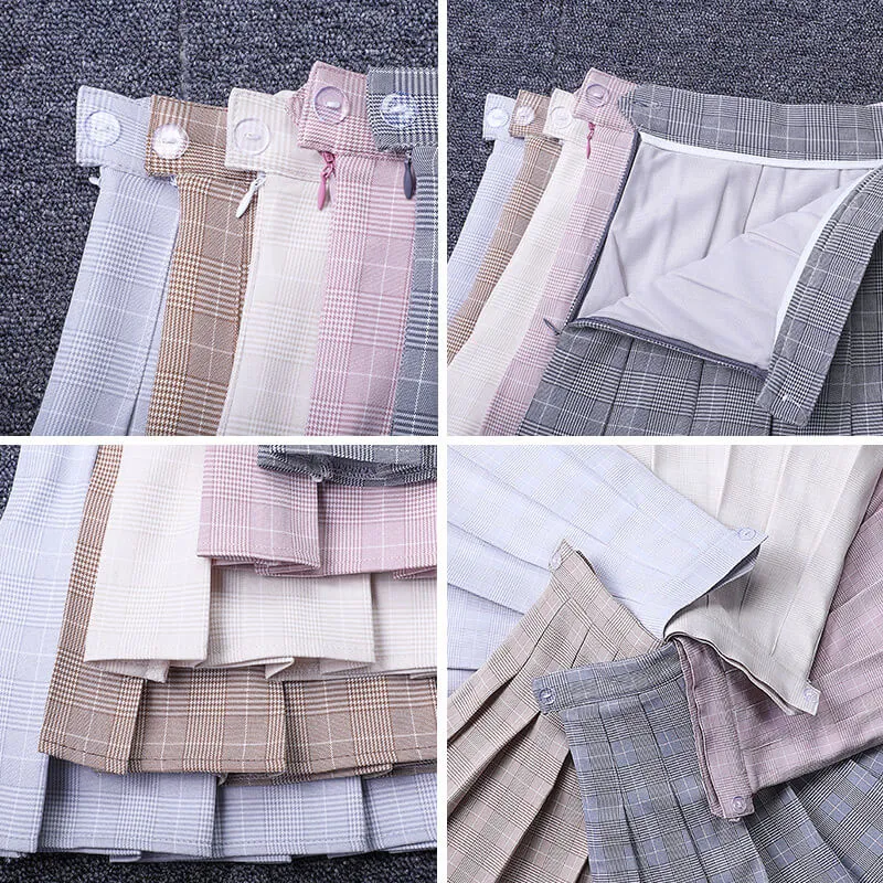 [@jessicabelkin] "CHIC PLAID" PLEATED SKIRT K052801REVIEW