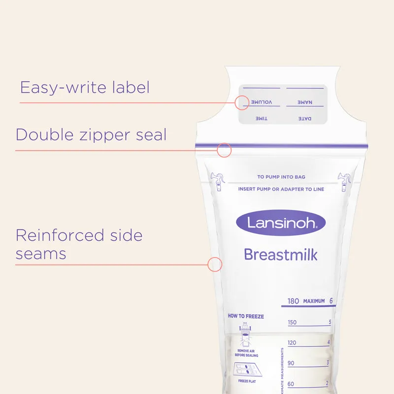 Lansinoh Milk Storage Bags 25Pk
