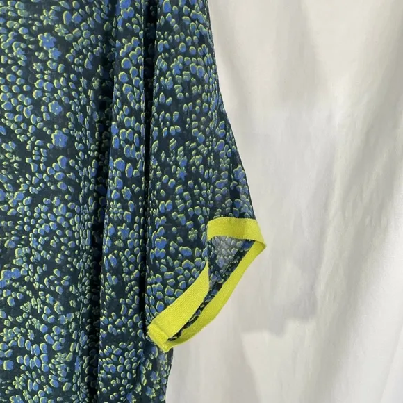 NEW $78 Free People‎ Intimately FP [ Small ] Sleepin In Shirt in Navy Blue Green