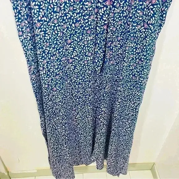 NEW Sumersalt Easy Breezy Voile Maxi Dress Beach Twilight Floral Resortwear