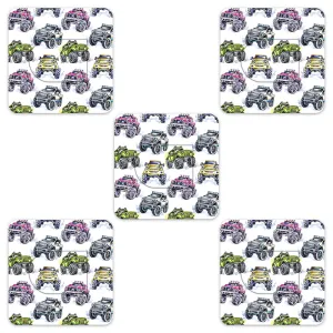Omnipod Monster Truck Design Patches