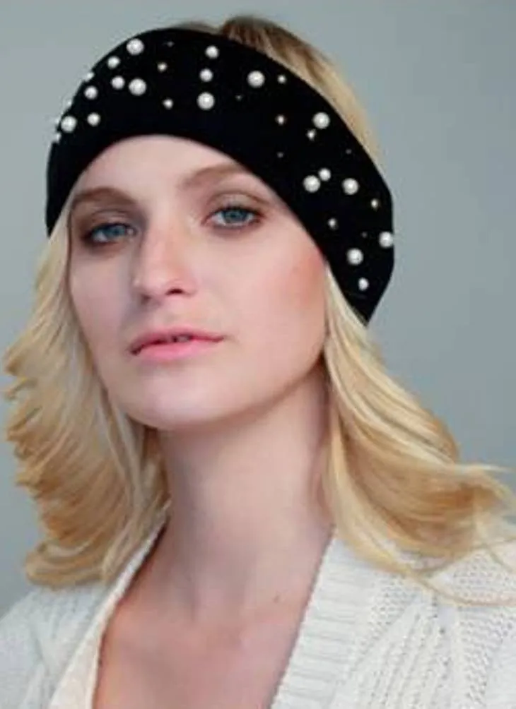 Pearl and Metalic Headwrap