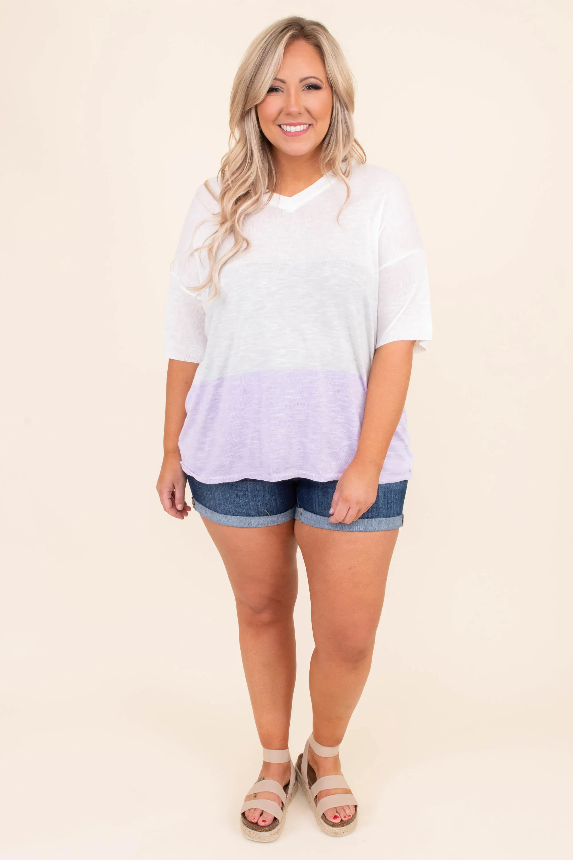 Shoot The Breeze Shorts, Dark Wash