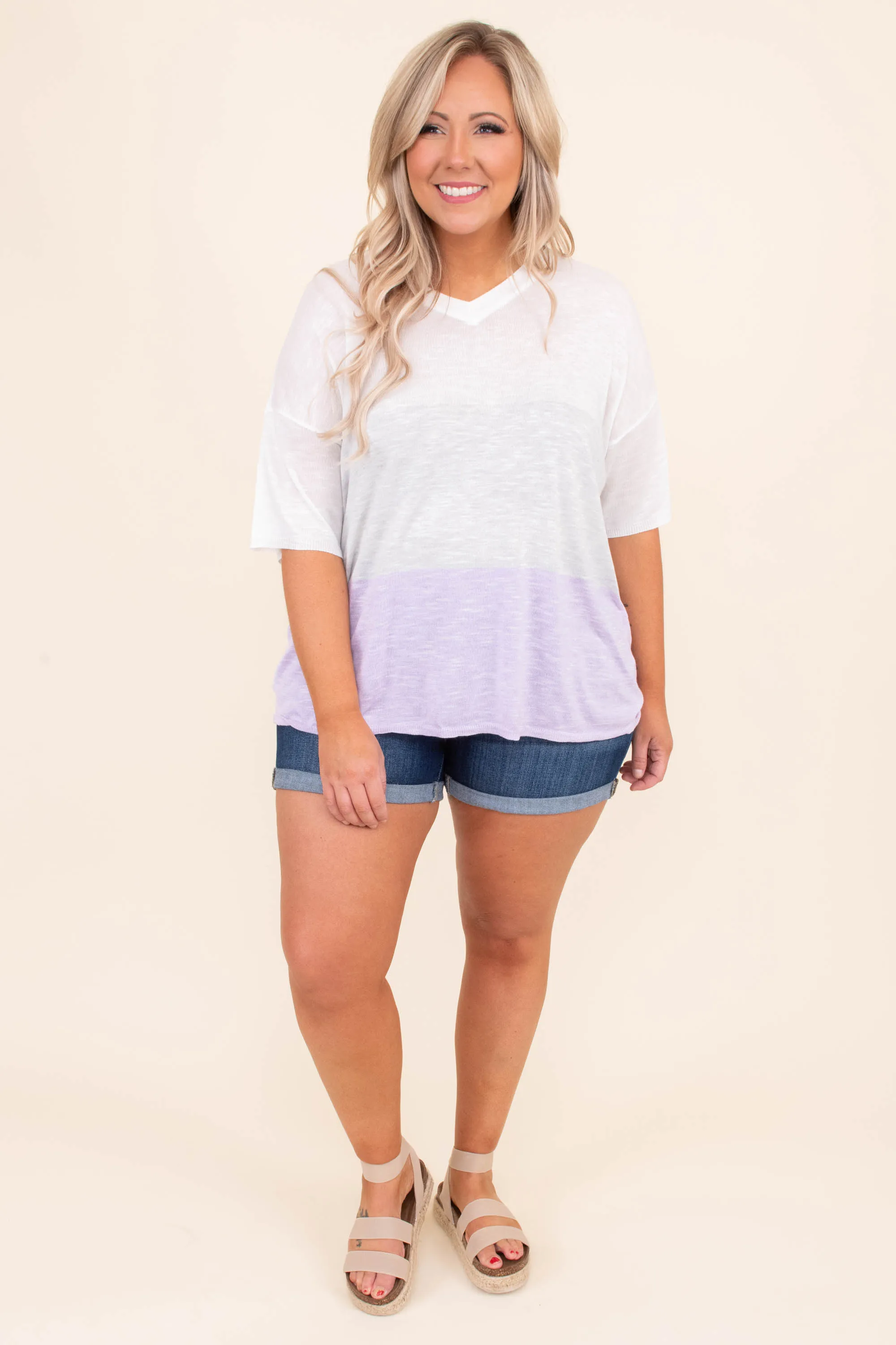 Shoot The Breeze Shorts, Dark Wash