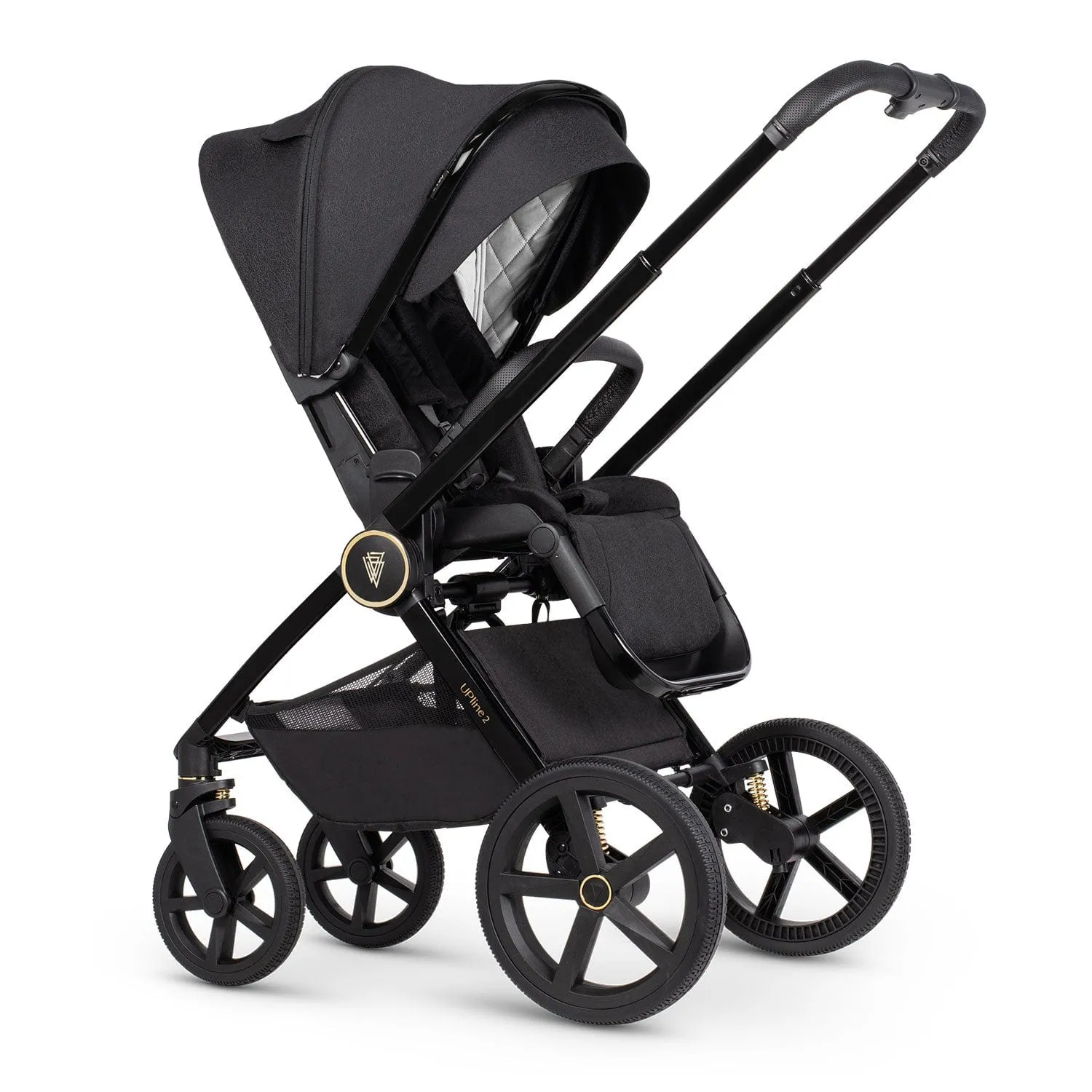 Venicci Tinum Upline 2 2in1 Bundle - All Black