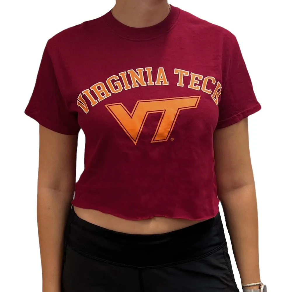 Virginia Tech Cropped Tee
