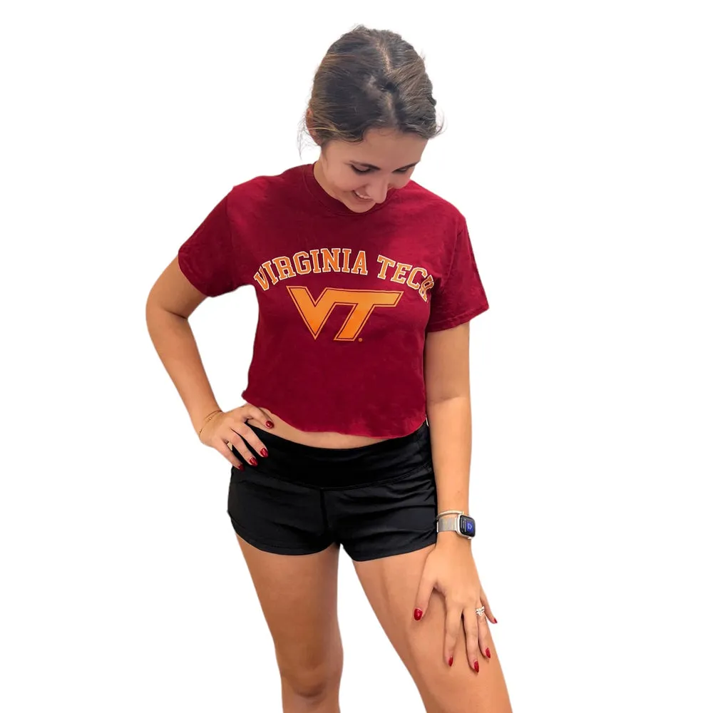 Virginia Tech Cropped Tee