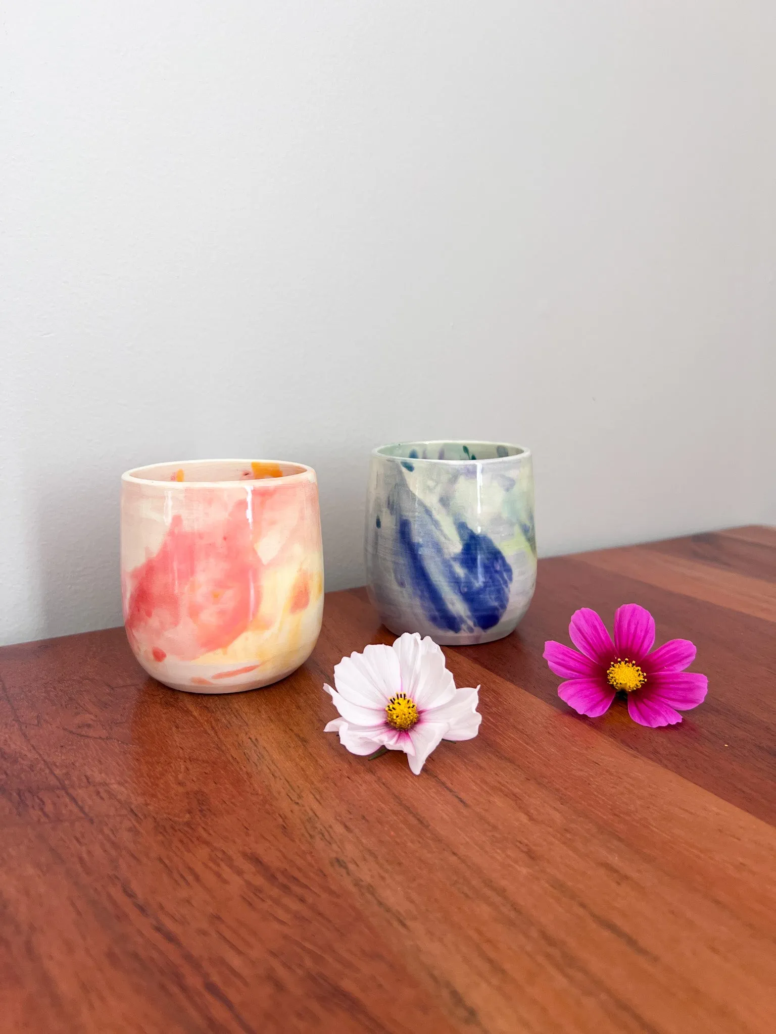 Warm   Cool Artist Cups