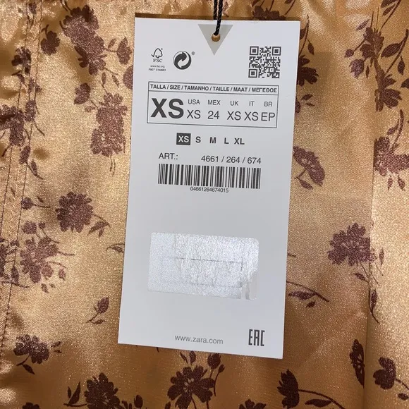 Zara Floral Skirt